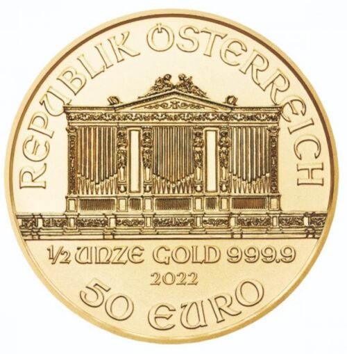 Wiener Philharmoniker 1/2 oz 2023 Goldmünzen kaufen