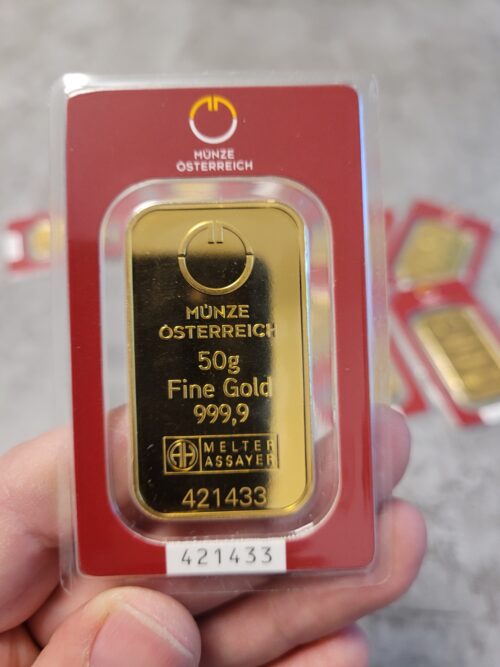 Gold kaufen Münze Österreich 50 g