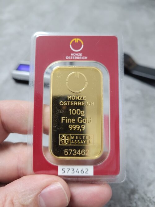 Gold kaufen Münze Österreich 100 g