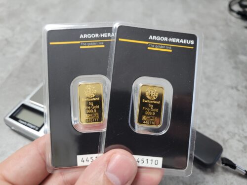 Gold kaufen Argor Heraeus 5 g