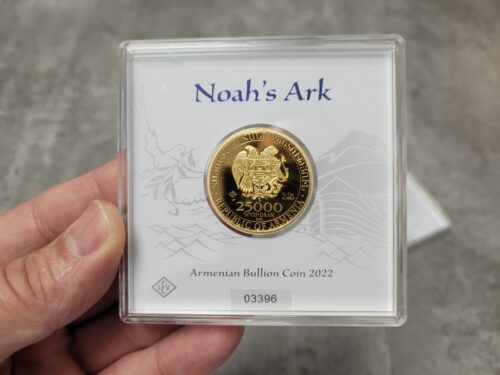 Goldmünzen kaufen 1/2 oz Arche Noah 2023
