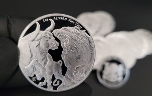 Bull & Bear 1 oz / Unze - 2023 Silbermünzen kaufen