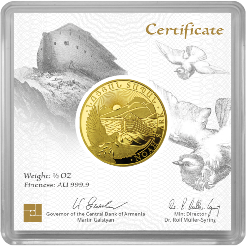 Goldmünzen kaufen Arche Noah 2023 1/2 oz