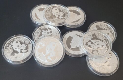 Silber kaufen China Panda 30 g 2024