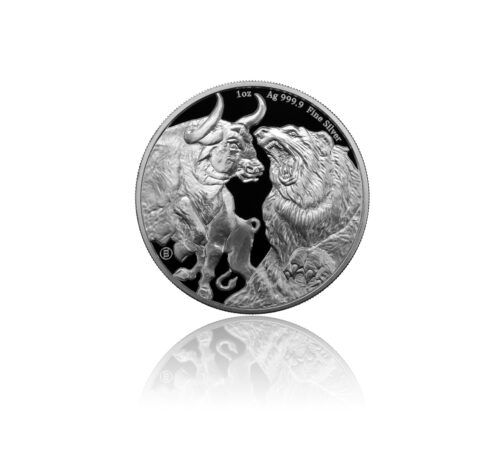 Bull & Bear 1 oz 2023 Silbermünzen kaufen