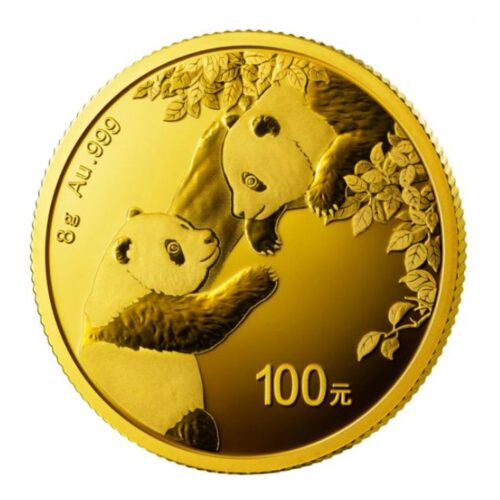 Goldmünzen kaufen China Panda 8 g 2023