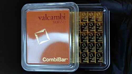 Goldbarren Valcambi CombiBar 50 g