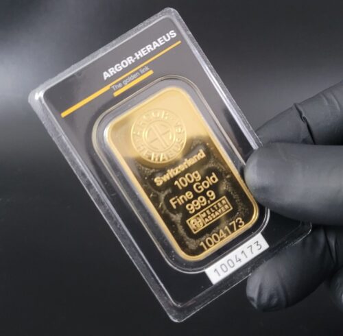 100 g Argor Heraeus Gold kaufen