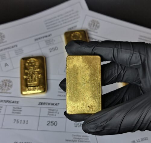 Gold kaufen Argor Heraeus 250 g