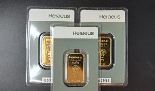 Heraeus 10 g Gold kaufen