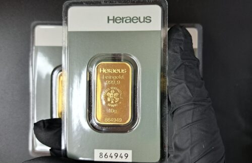 Gold kaufen Heraeus 10 g