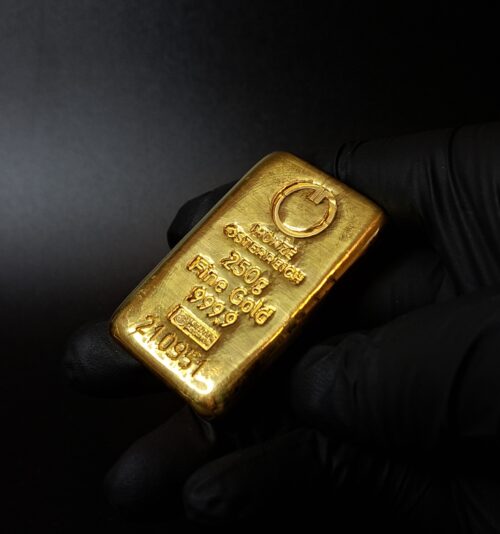 Goldbarren Münze Österreich 250 g kaufen