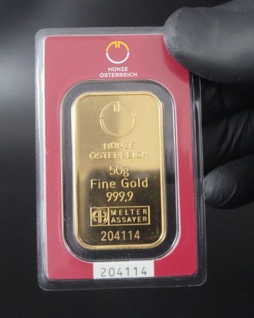 50 g Goldbarren Münze Österreich kaufen