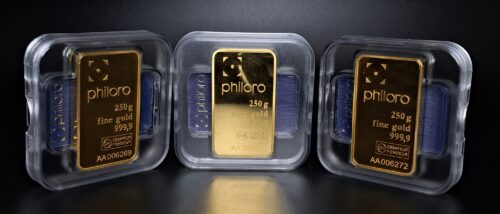 250 g Goldbarren Philoro kaufen