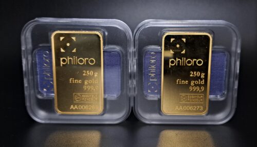 250 Gramm Goldbarren kaufen Philoro 250 g