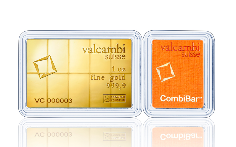 Valcambi Goldbarren 3g/5g/10g - 999.9 Feingold In Hochzeitsbox