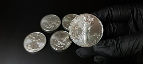 Silbermünzen kaufen American Eagle 1 oz Type 2