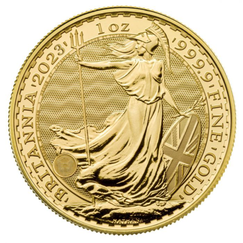 Goldmünzen kaufen Britannia 1 oz 2023