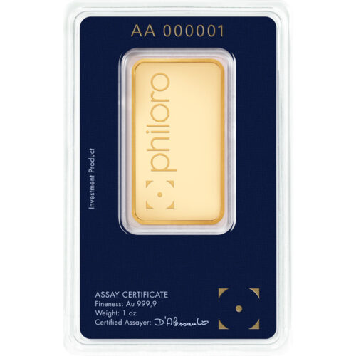Philoro 1 oz Goldbarren kaufen