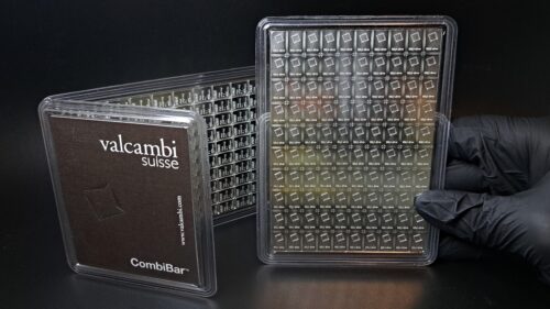 Tafelbarren Valcambi CombiBar 100 × 1 g Silber kaufen
