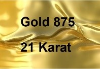 875 Gold mit 21 Karat Ankauf