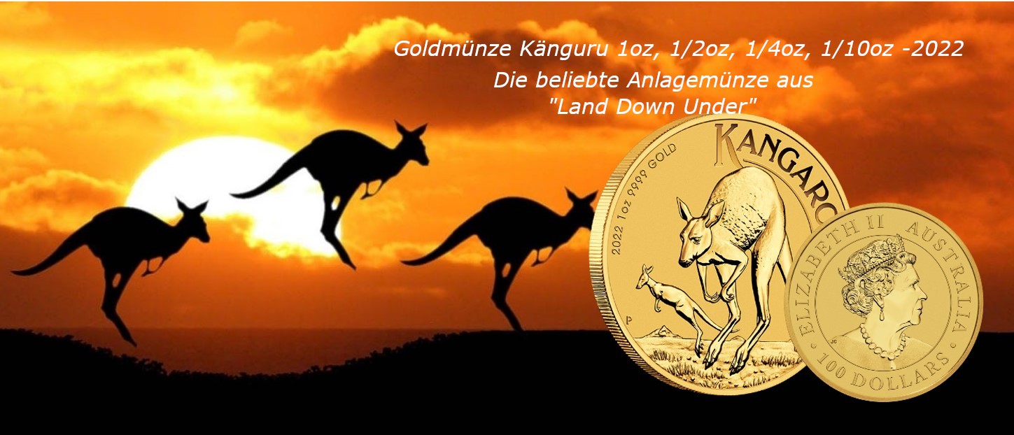 Känguru Goldmünze