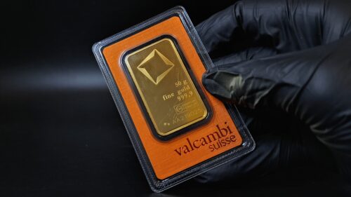 50 g Goldbarren von Valcambi kaufen
