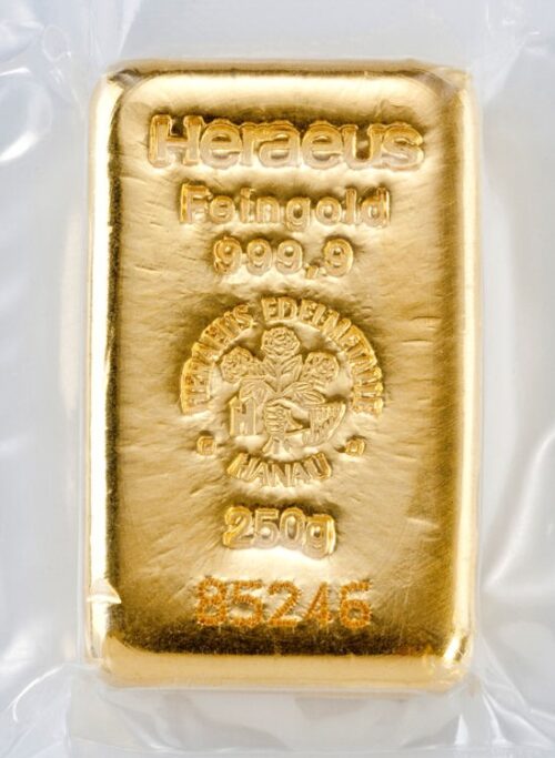 Gold kaufen Argor Heraeus 250 g
