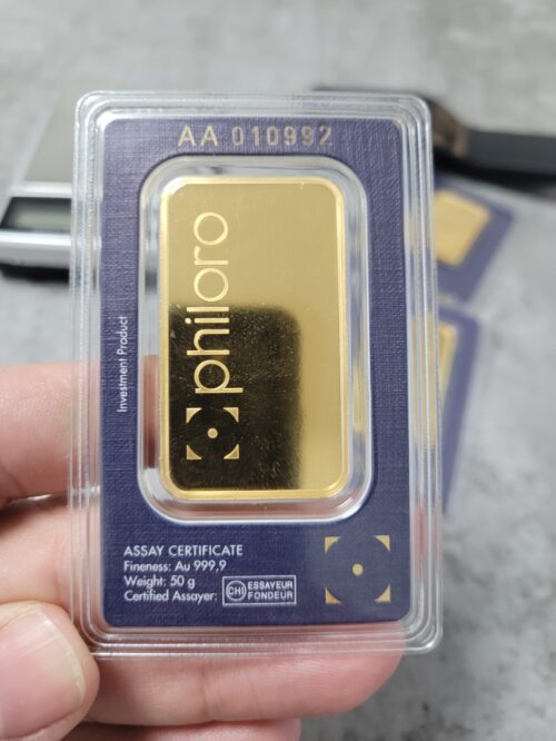 Philoro 50g Gold kaufen