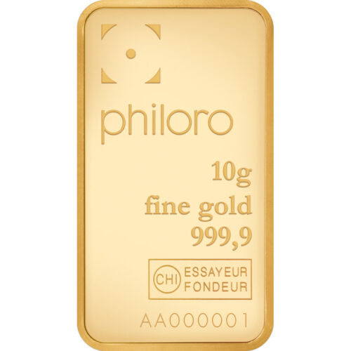 Goldbarren verkaufen Philoro 10 g