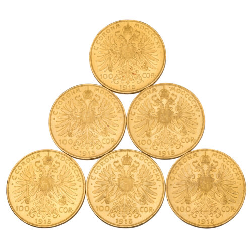 Investmentpaket Goldmünzen 100 Kronen kaufen