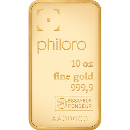 Goldbarren Philoro 10 oz kaufen