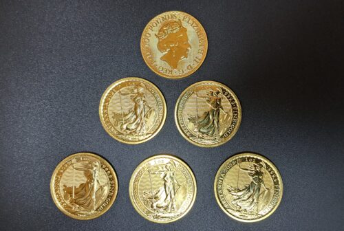 Goldmünzen kaufen Britannia 1 oz
