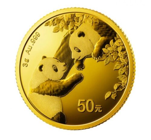 Goldmünzen kaufen China Panda 3 g 2023