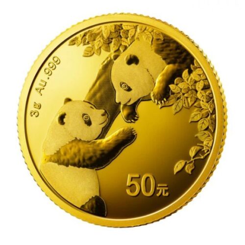 Goldmünzen kaufen China Panda 3 g 2023