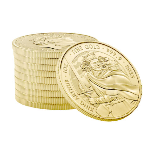 Goldmünzen kaufen King Arthur 1 oz Myths and Legends 2023