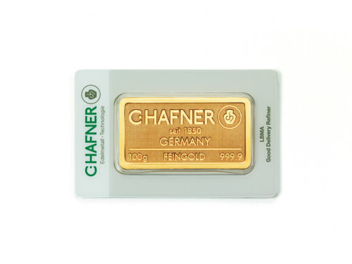 Gold kaufen C.Hafner 100 g