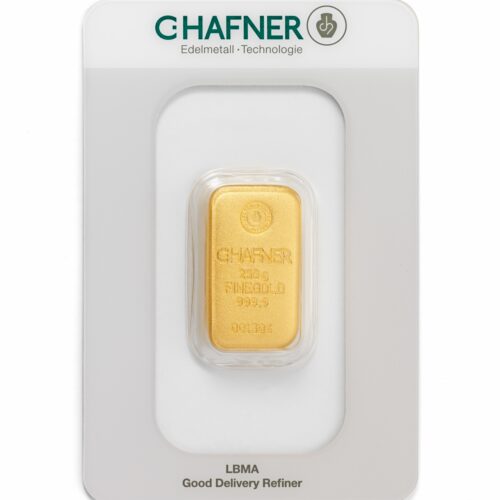 Goldbarren kaufen C.Hafner 250 g