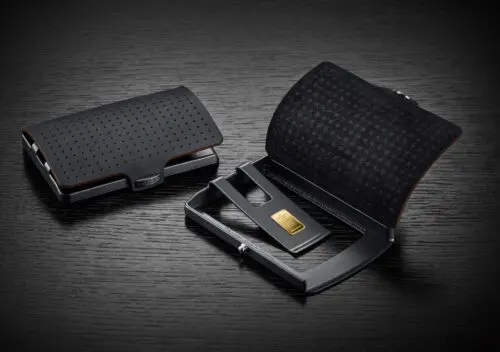 Geschenkidee 1 g Gold: Geldklammer mit 1 g Goldbarren