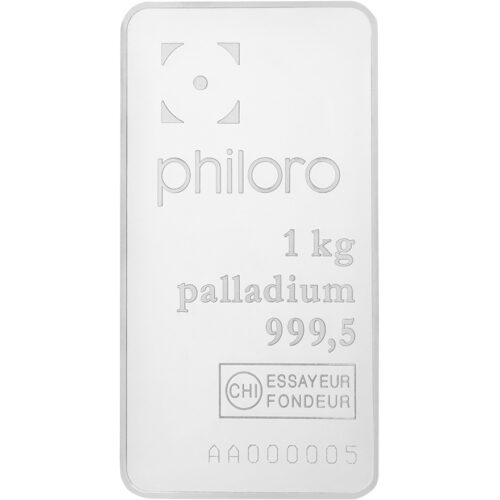 1 kg Palladiumbarren Philoro