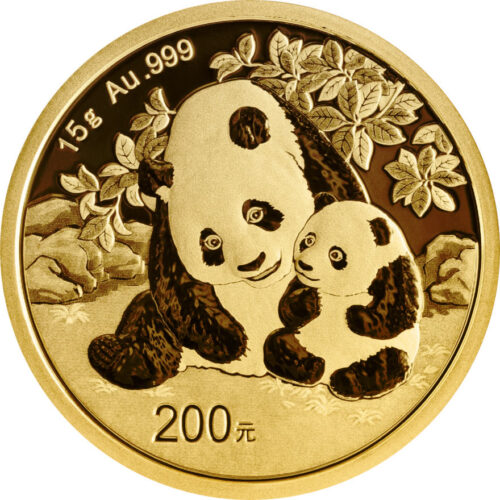 Goldmuenzen kaufen China Panda 2024 15 g