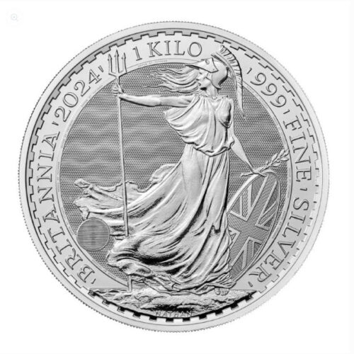 1 kg Britannia 2024 King Charles III Silbermünze kaufen
